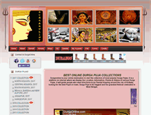 Tablet Screenshot of durgaonline.com